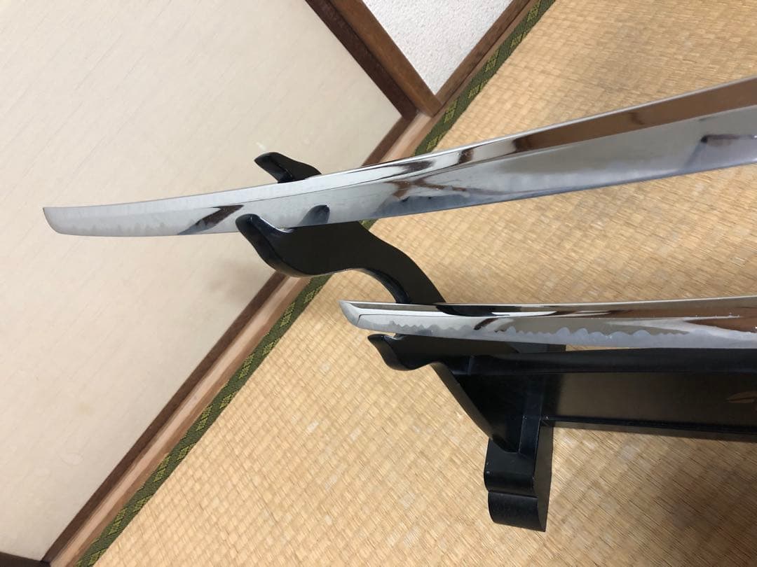 模造刀　大小　刀掛け　セット