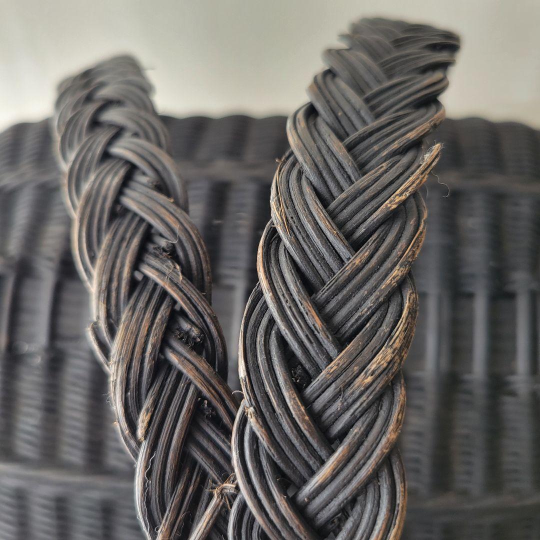 フランス　アンティーク　ブラック　パニエ