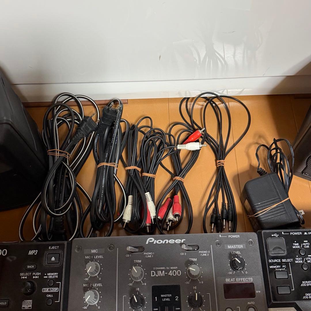 Pioneer パイオニア CDJ-400 x2 & DJM-400 セット