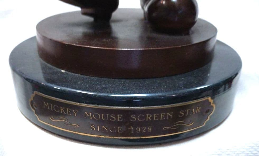 東京ディズニーランド　ミッキー　ブロンズ像　限定500個