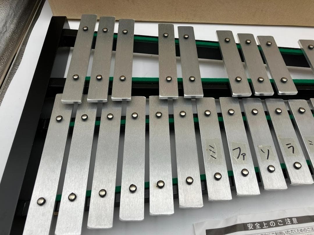 YAMAHA TG-60 卓上鉄琴　マレット付き