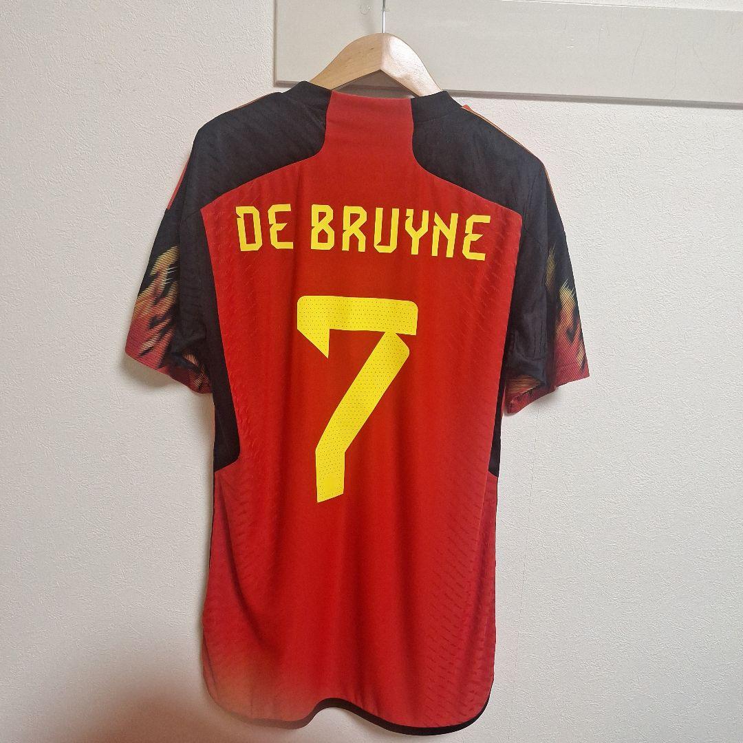 ベルギー代表　2022 ユニフォーム　ホーム　#7.デ・ブライネ