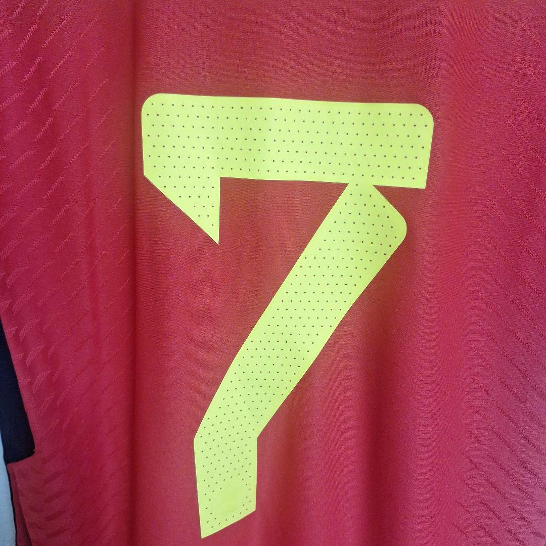 ベルギー代表　2022 ユニフォーム　ホーム　#7.デ・ブライネ