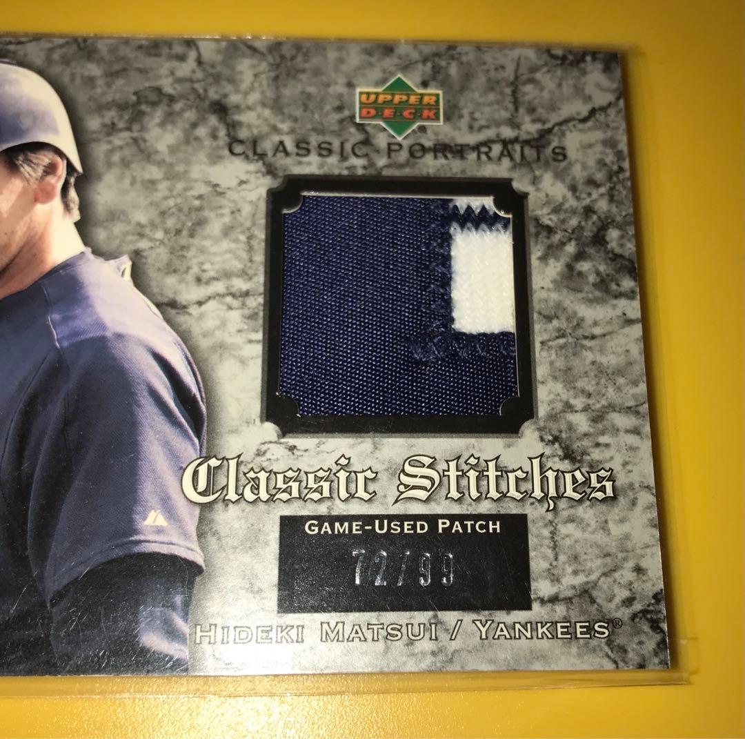 松井秀喜　2003 Classic Portraits patch 99枚限定