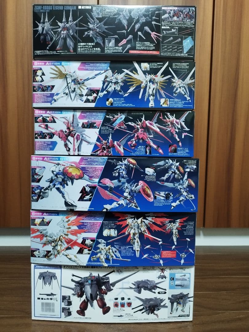 HG ジャスティス　フリーダム　ギャン　カルラ　キャバリア　レジェンド　種自由