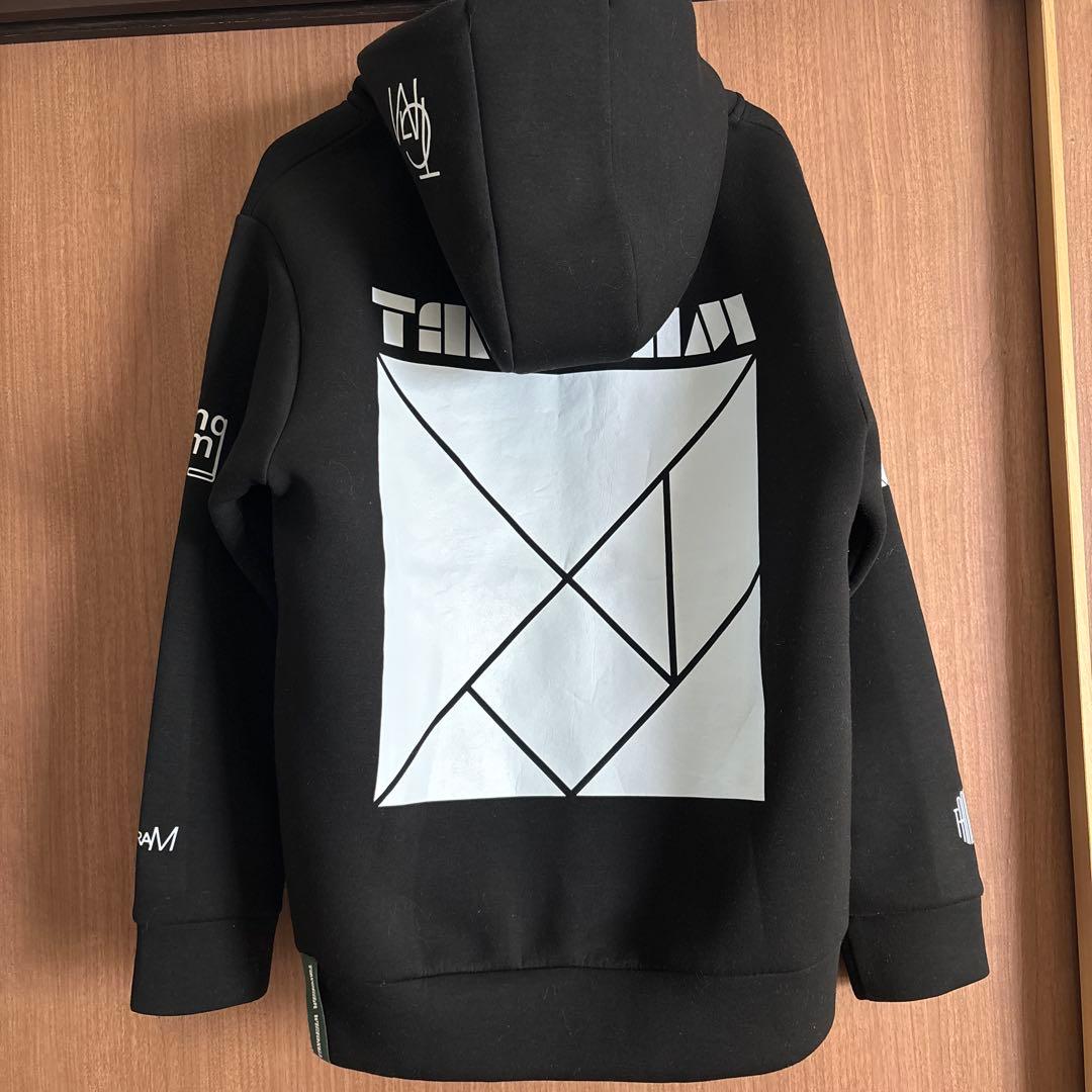 TANGRAM ブラック パーカー