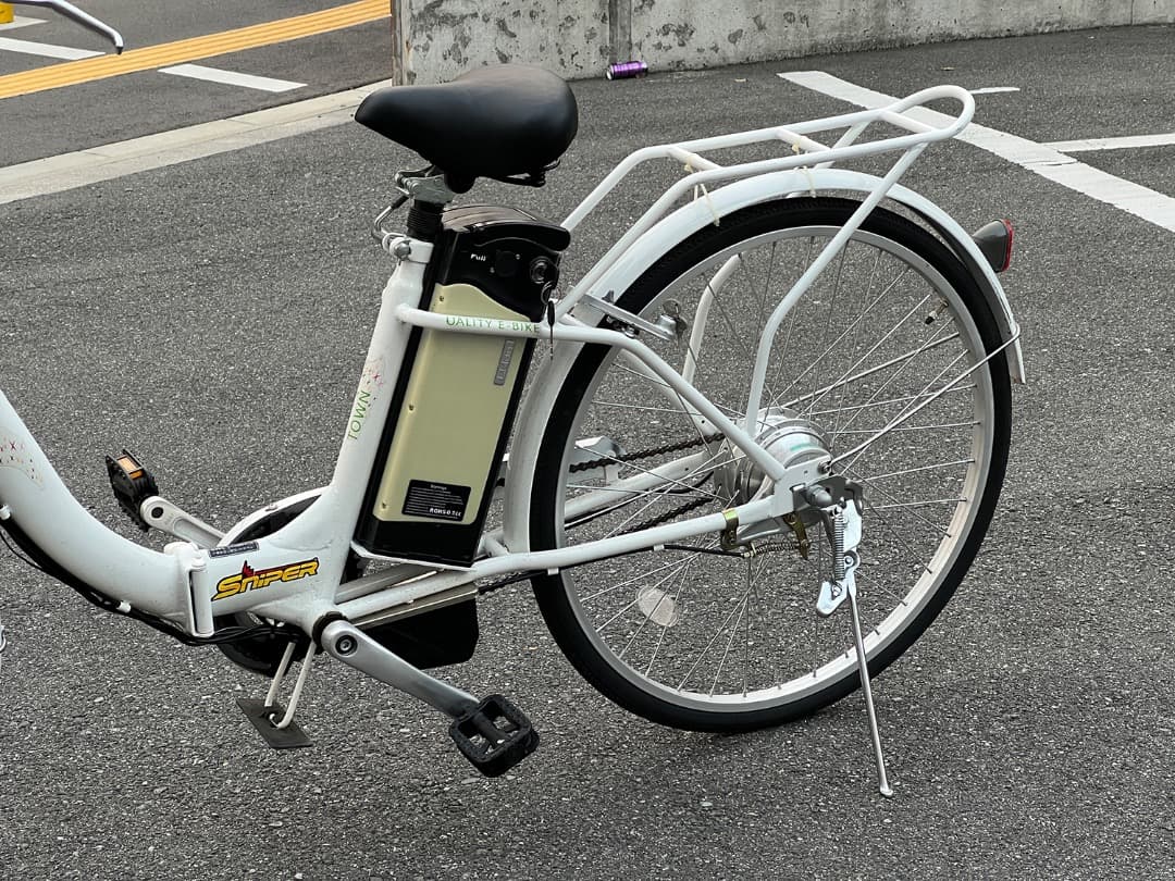 【引き取り希望】電動自転車 ペダル付 26インチ ママチャリ