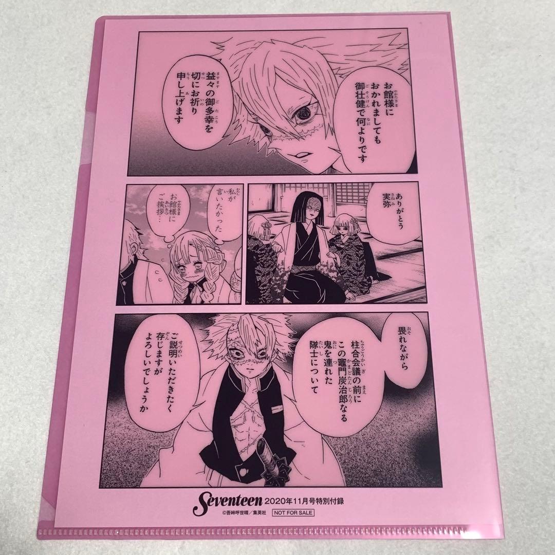 ✳︎ 鬼滅の刃　非売品　クリアファイル　柱合会議　義勇　実弥　煉獄　蜜璃　伊黒