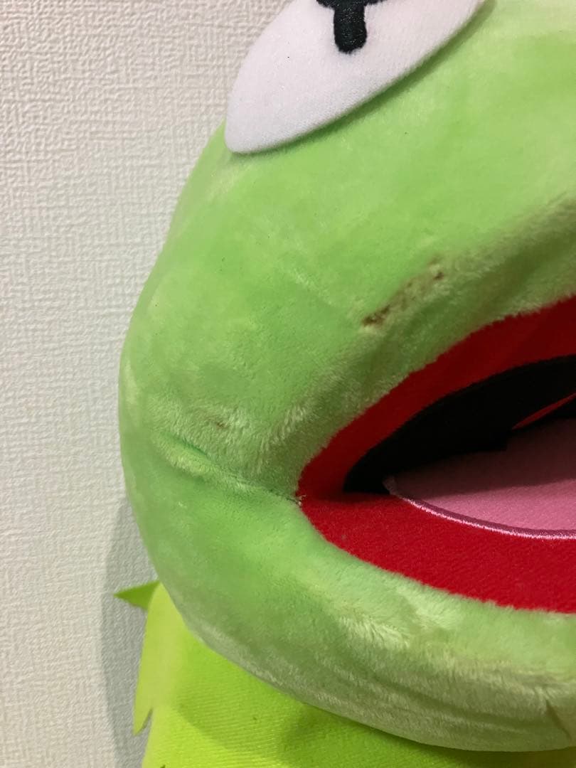 【セサミストリート】Disney ディズニー　カーミット 超特大 ぬいぐるみ