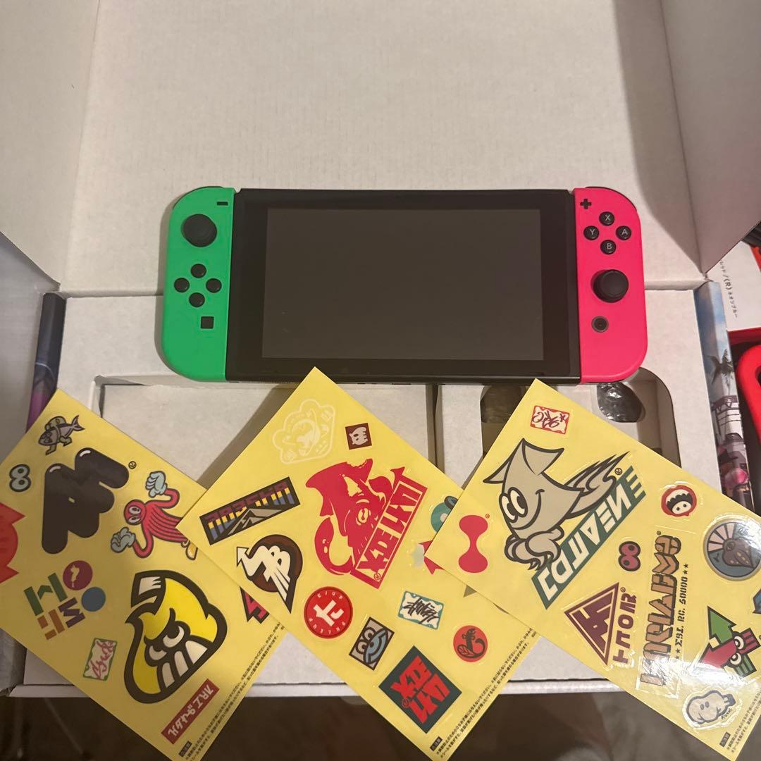 Nintendo Switch 本体 おまけマリオカート8 リングフィット