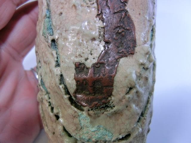 置物■古い時代物のだるま 達磨大師像 古萩土人形 時代物 骨董 希少(江戸期)■