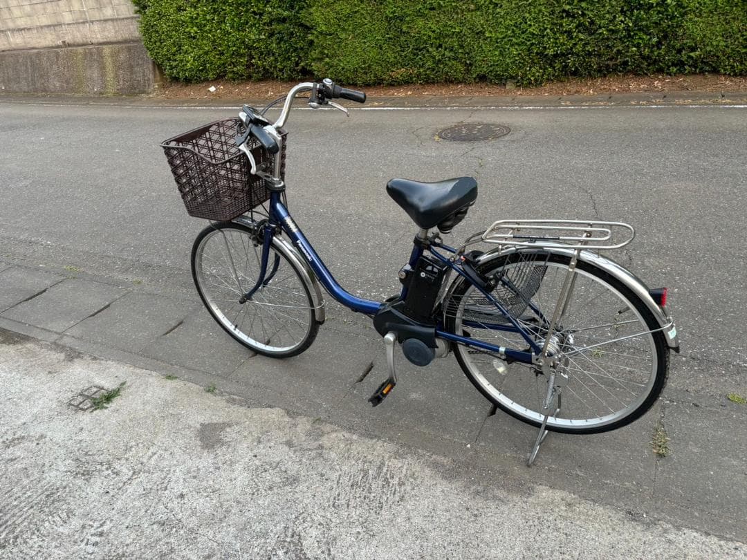 パナソニック 電動自転車 ビビ・SX 24型 内装3段 Pファインブルー