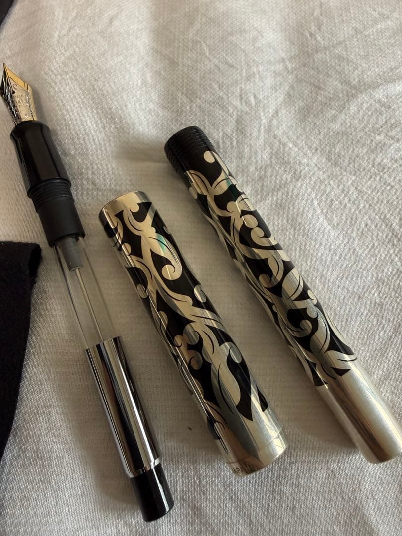 パイロット万年筆丸善140週年、スターリングシルバー925