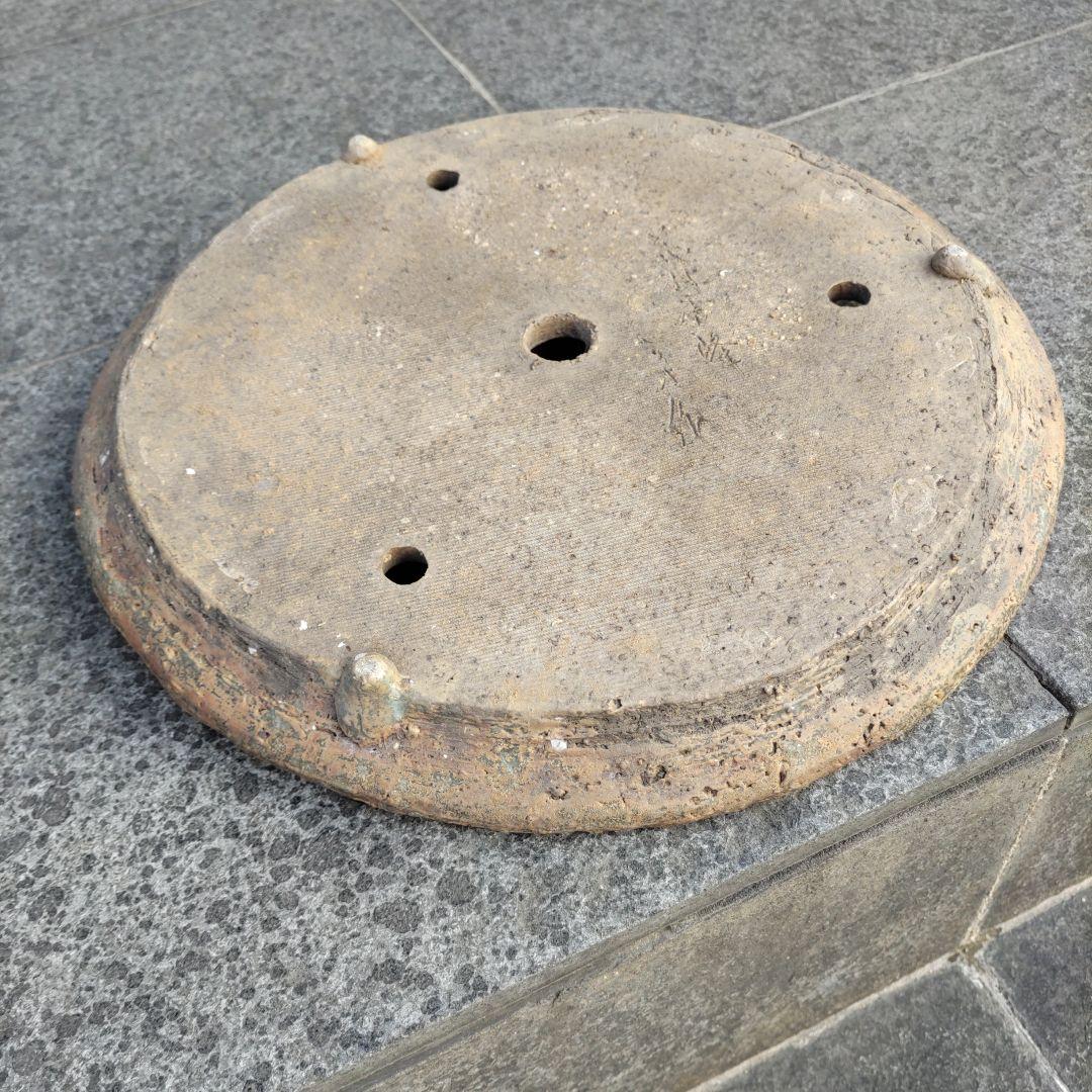 義村秀峰の盆栽鉢、山野草鉢、年代物、常滑焼民芸工芸士、常滑焼、古鉢、