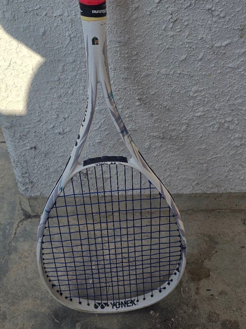 YONEX ホワイト ラケット　ボルトレイジ5s