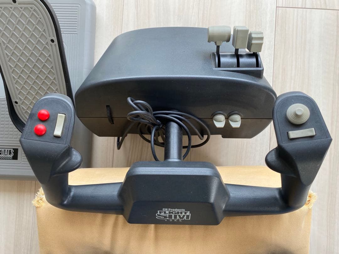 フライトシュミレーター　ヨーク&ラダーペダルセット