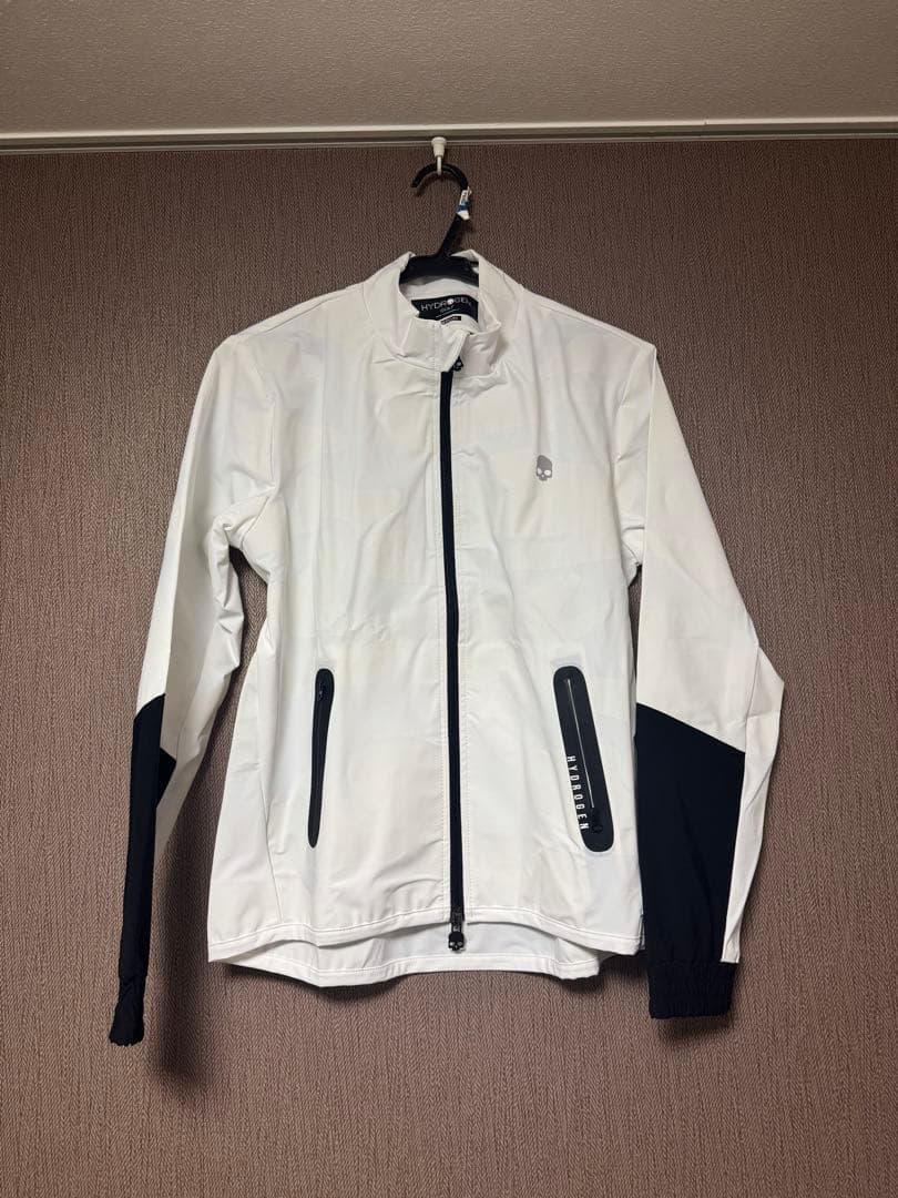 HYDROGEN ゴルフウェア　ホワイト/ネイビー