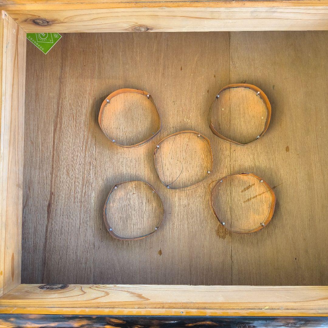 レトロ⭐️無垢材天然木高級囲炉裏いろりセット⭐️