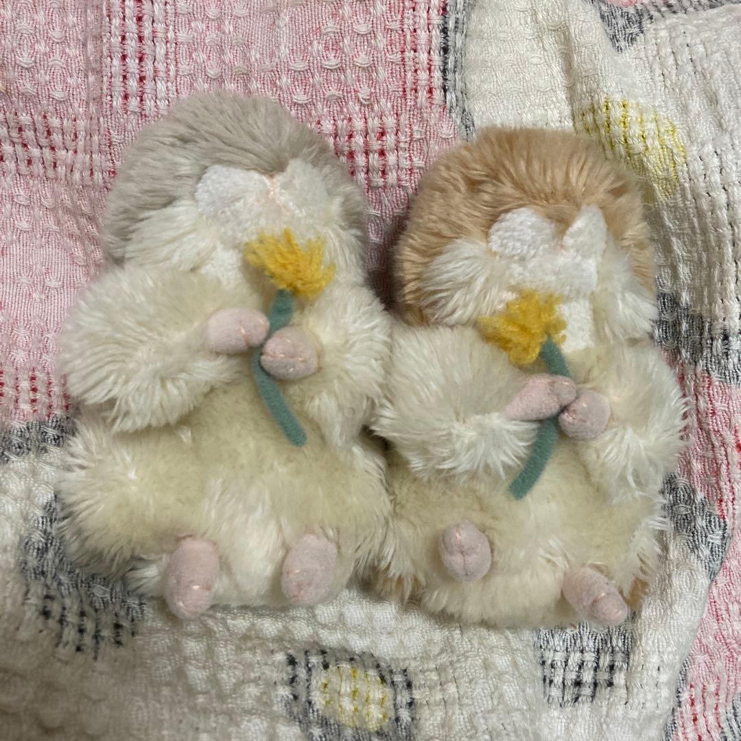 モンスイユ　ハムスター　ぬいぐるみ　2コセット 中古品　バラ売り不可