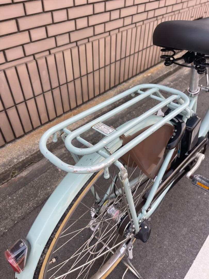電動アシスト自転車 ミントグリーン 26インチ