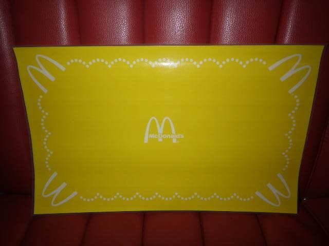 80’S★McDonald's★壁掛け★ポスター★39★ビンテージ★マクドナルド