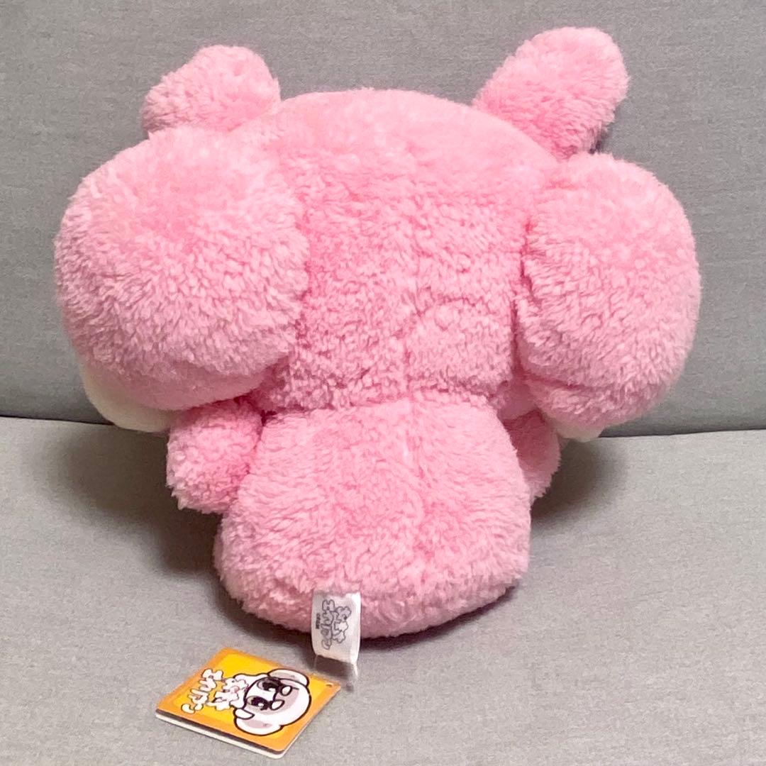 おもちエイリアン うさ耳 BIG ぬいぐるみ 全2種セット ピンク 白 タグあり