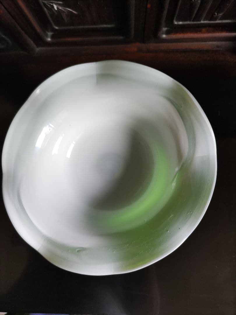 緑被せ乳白コンポート