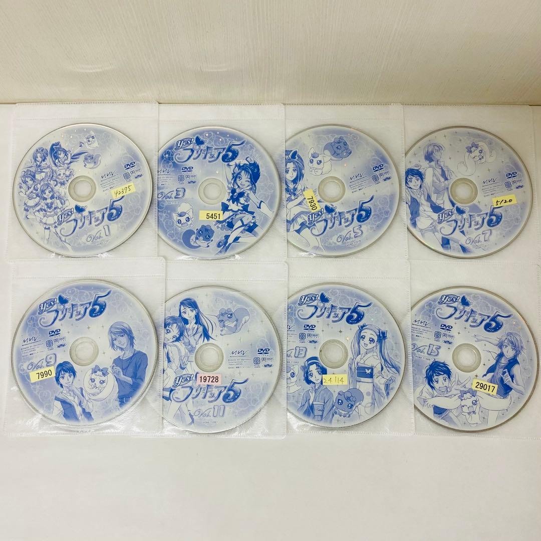 「プリキュア5」シリーズ　DVD全巻セット　1期+2期(GoGo!)　合計32枚