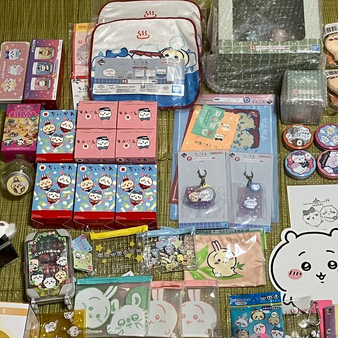 ちいかわ まとめ売り 大量 140サイズ 小物 ぬいぐるみ 雑貨