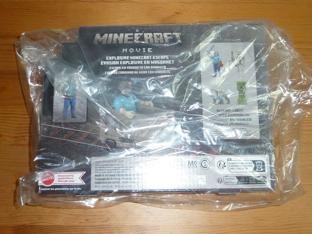 マイクラ 映画 スティーブ トロッコ フィギュア 新品未開封