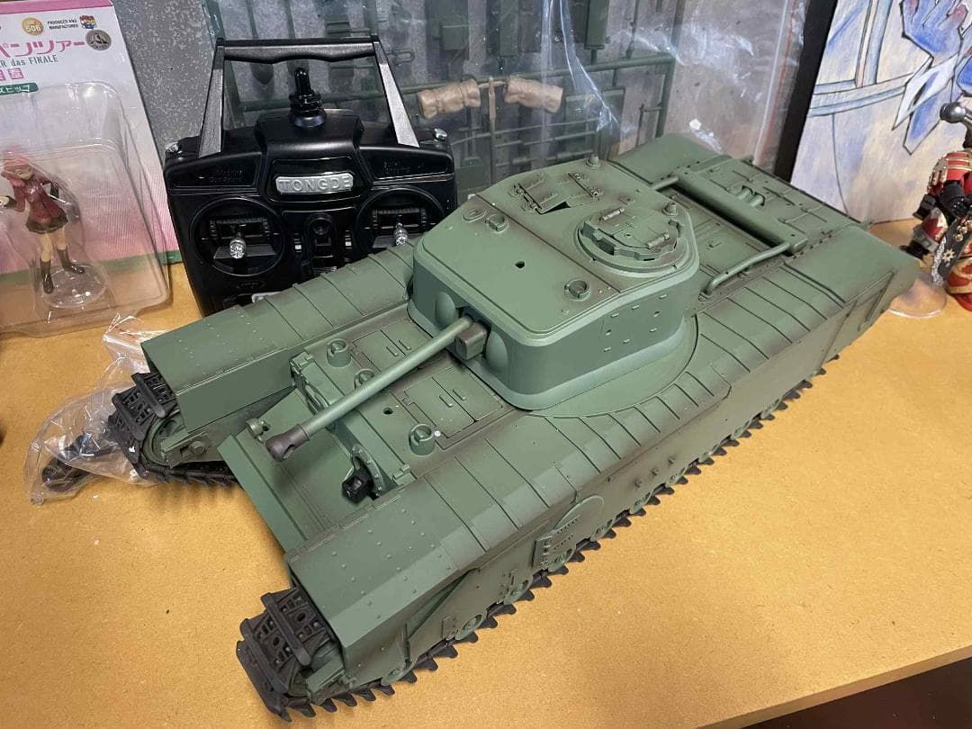 h*i様 1/16 英国陸軍 WWII 戦車：クルセイダーMkIIIとチャーチル