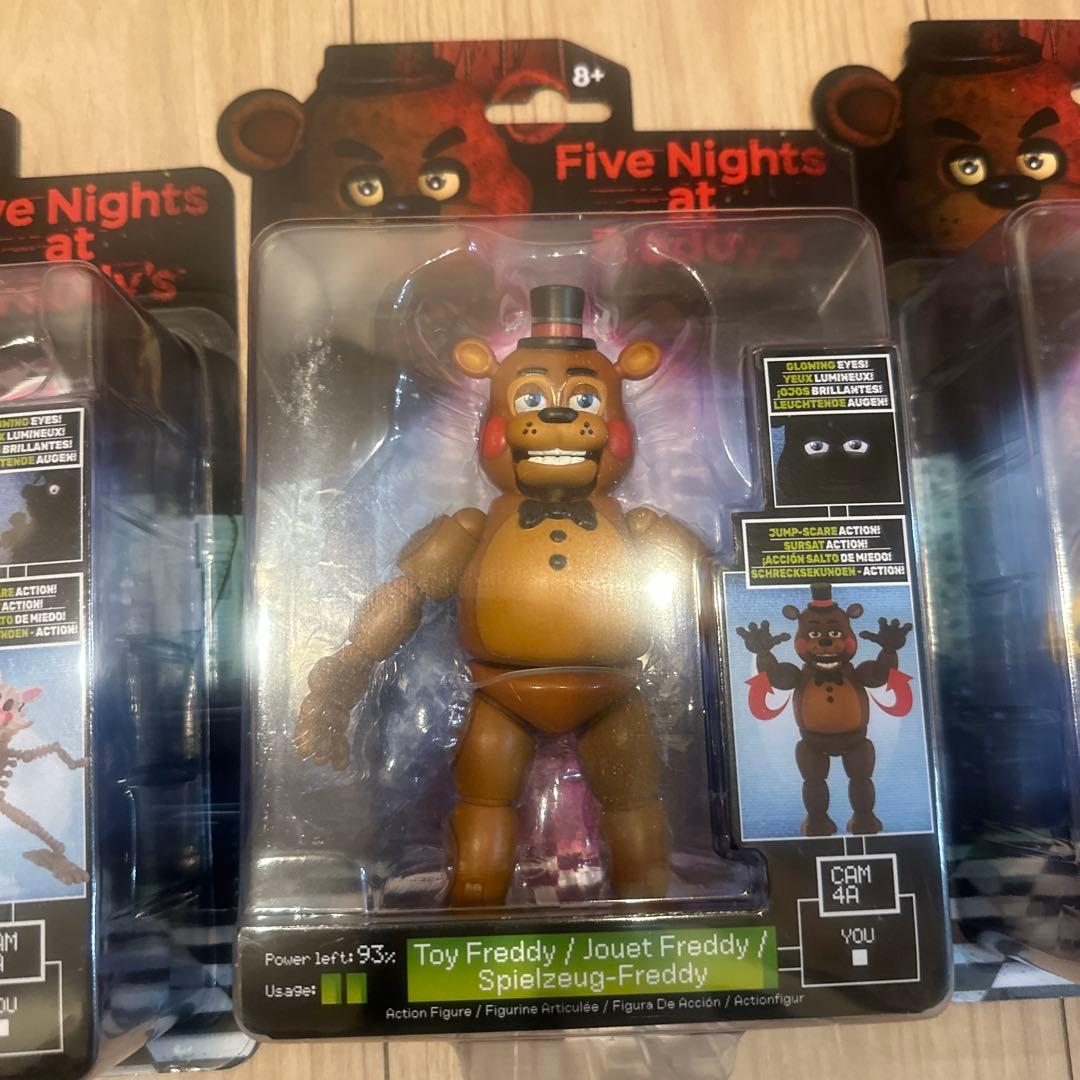 ファイブナイツアットフレディーズ2 アクションフィギュア　４つセット