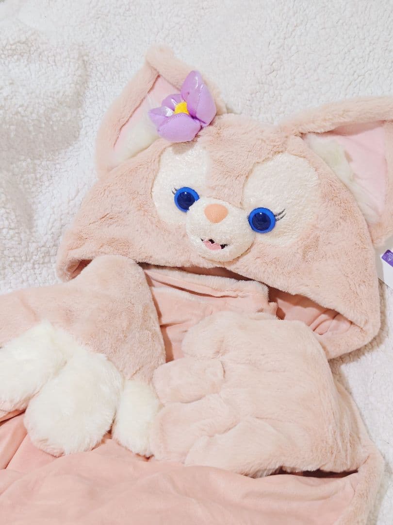 上海ディズニー限定　リーナベル　ブランケット　ミトン付きしっぽ付き　クッション