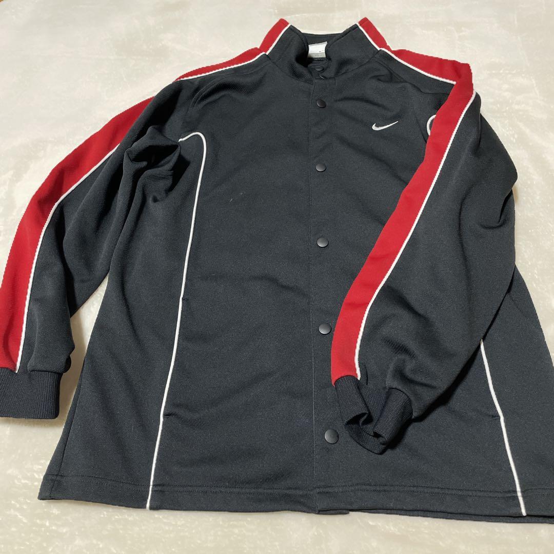 Nike ナイキ オールドジャージ上下 バスケット スナップボタン L M 刺繍