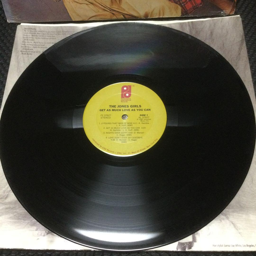 THE JONES GIRLS US盤レコード2枚