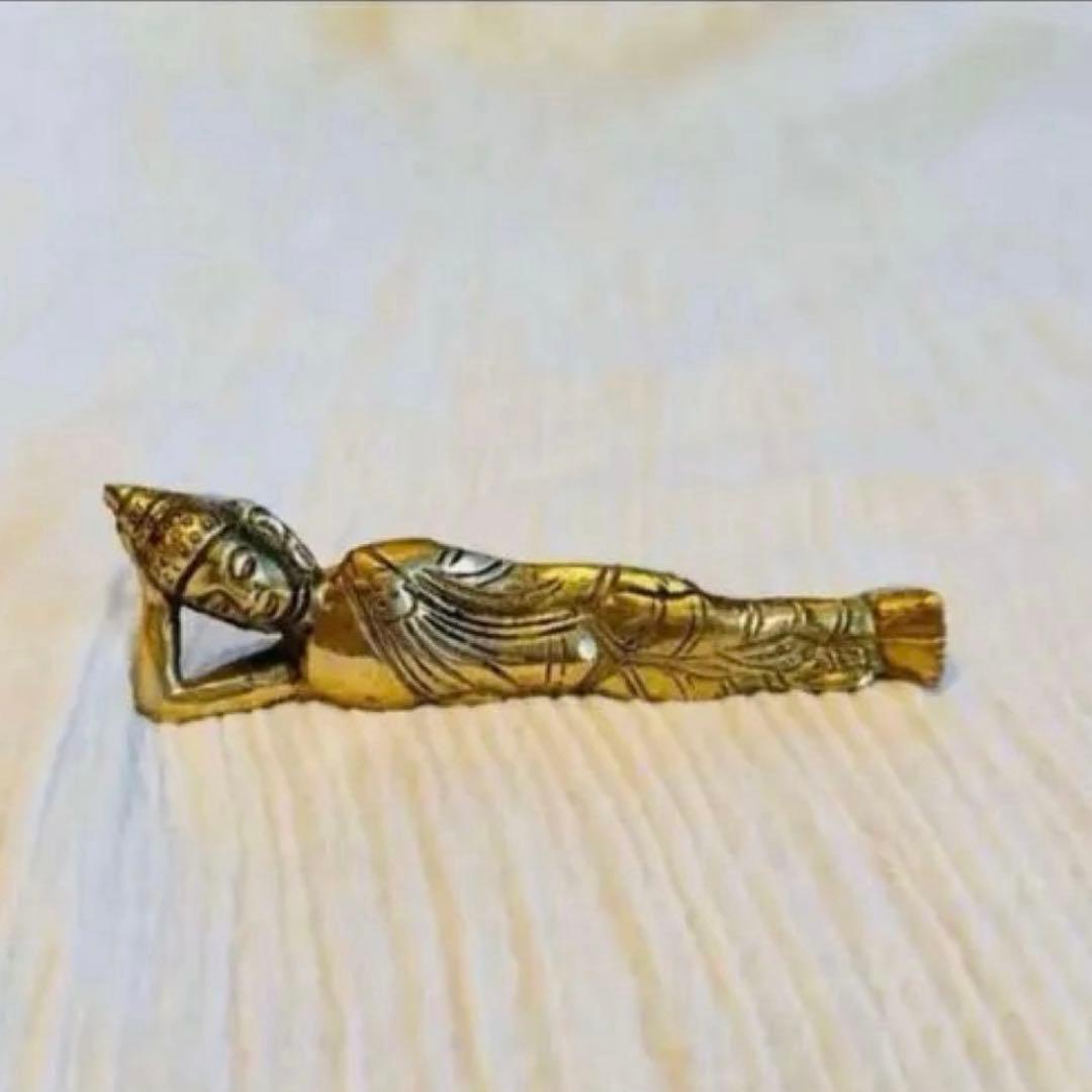 藤井風さんと同じ涅槃像　インド ブッダ