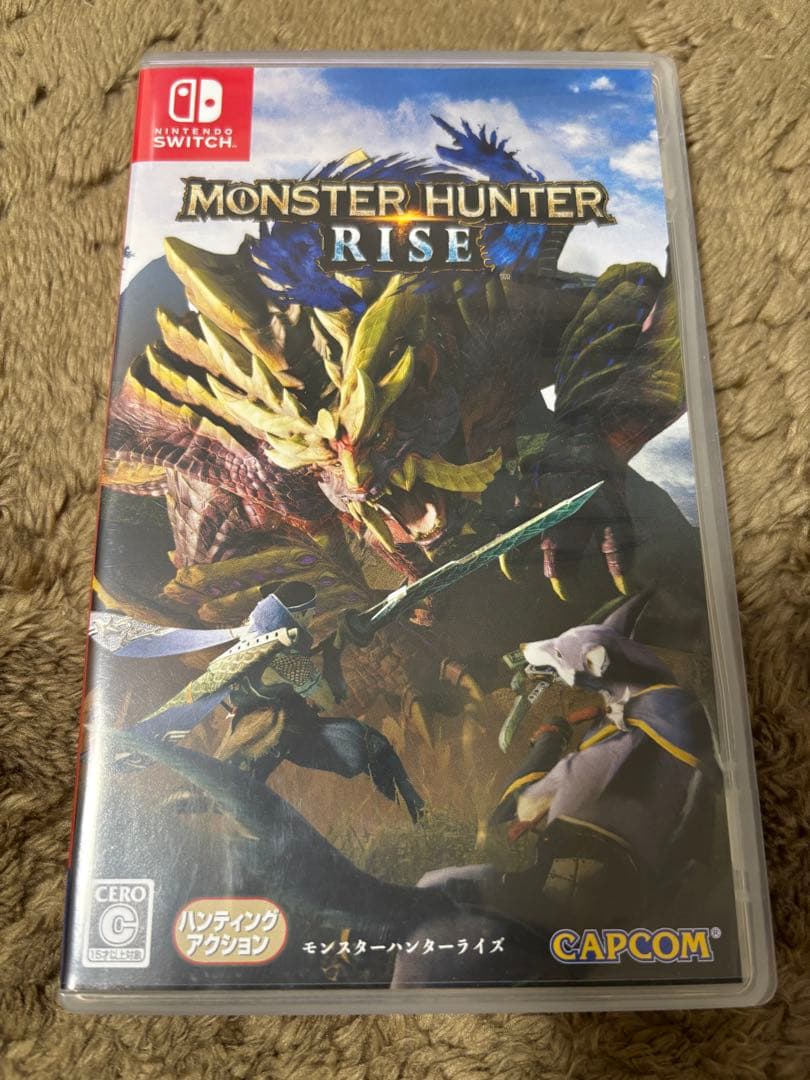 【美品】NintendoSwitch本体 + プロコン(純正)+ モンハンライズ