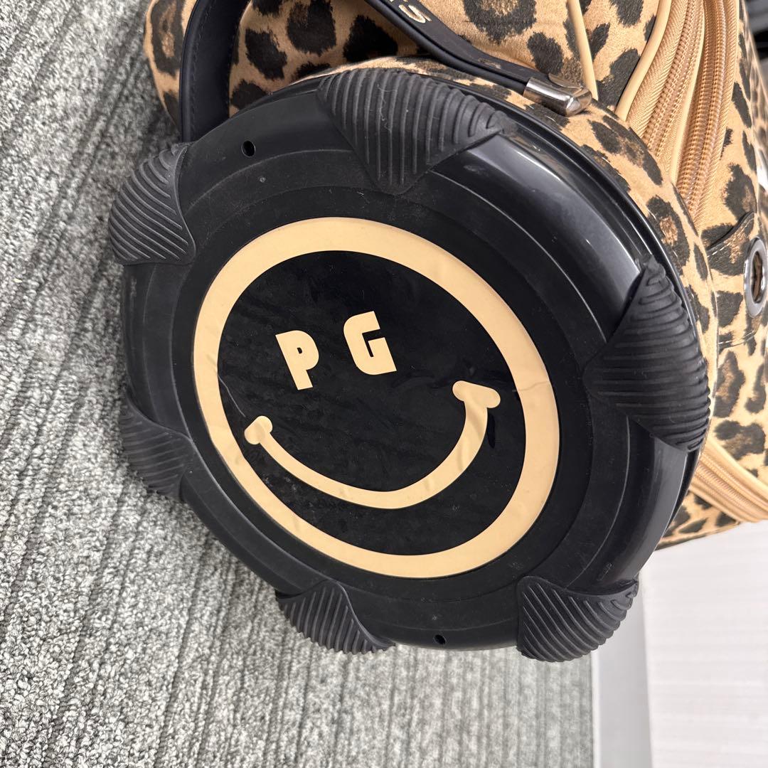 パーリーゲイツ　キャディバッグ　レオパード　11点セット売り