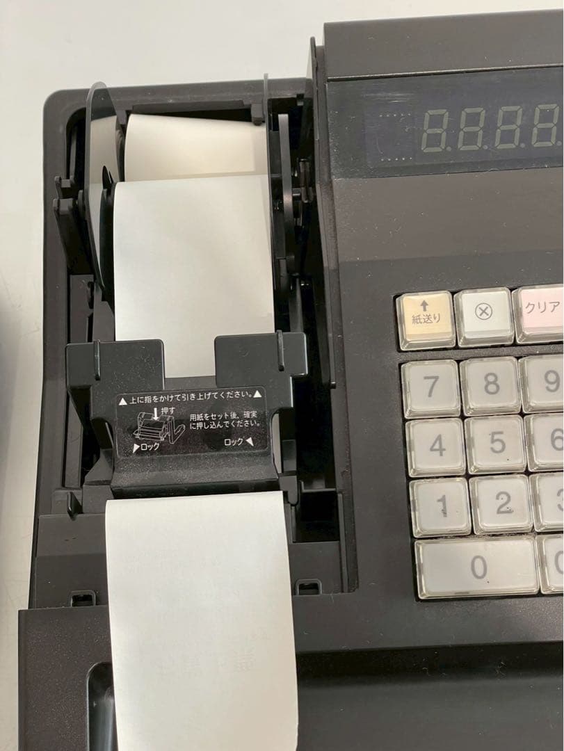 美品 SHARP 電子レジスタ XE-A147 ブラック レジスター シャープ