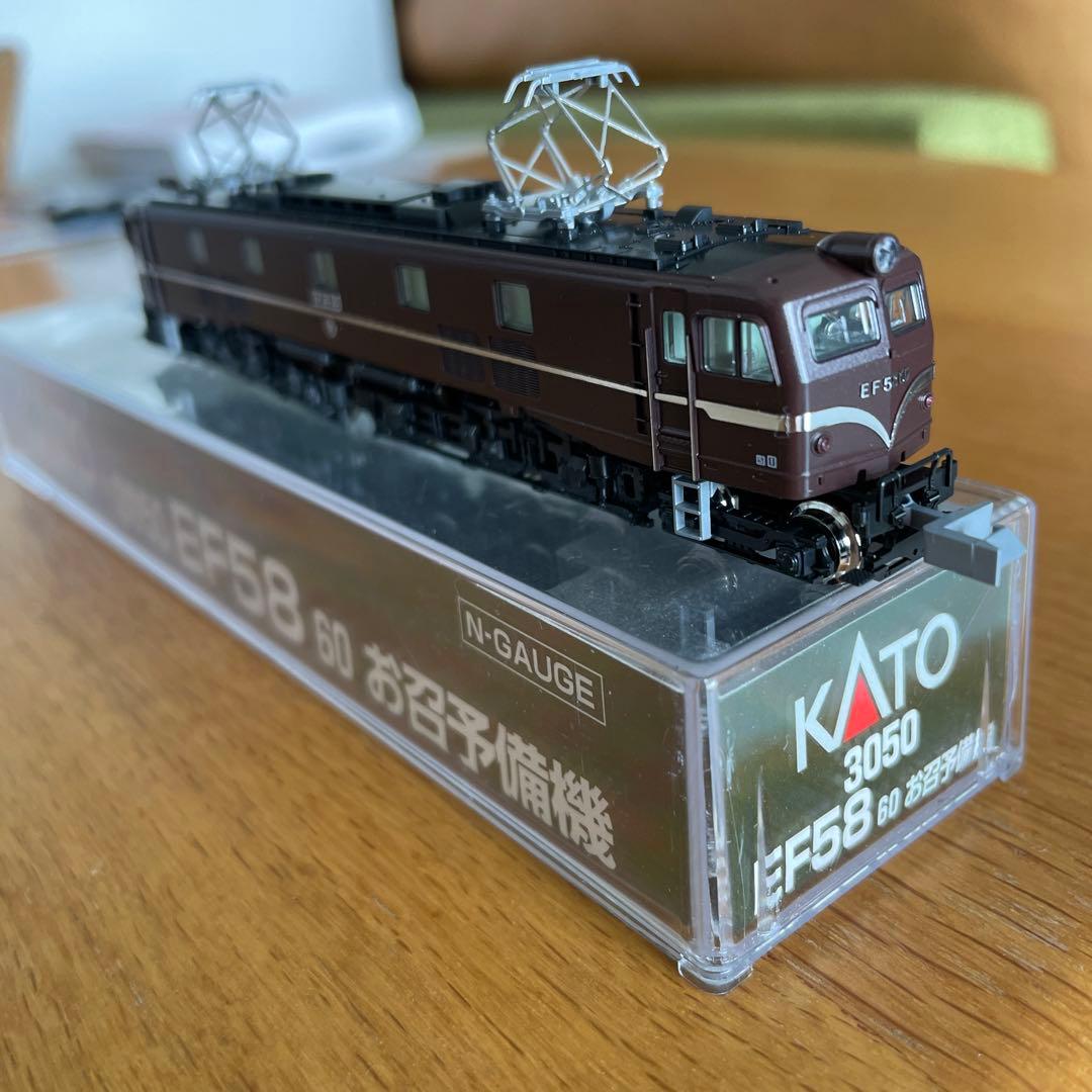 【新同】KATO 3050 EF58 60お召予備機日章旗⑤2018年最新ロット