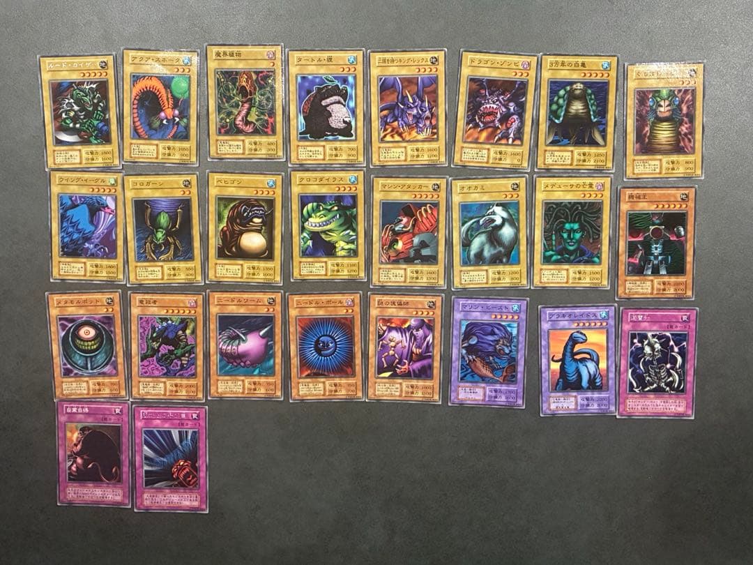 遊戯王初期booster182種