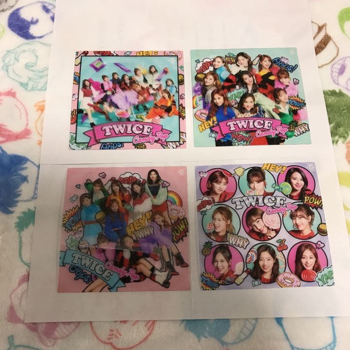 TWICE　Candy Pop クリアトレカ　クリアジャケット