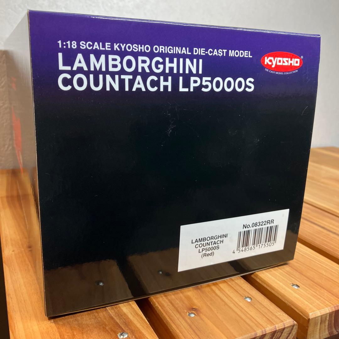 京商 1/18 ランボルギーニ カウンタック LP5000S Red