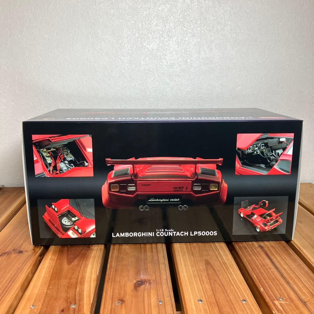 京商 1/18 ランボルギーニ カウンタック LP5000S Red