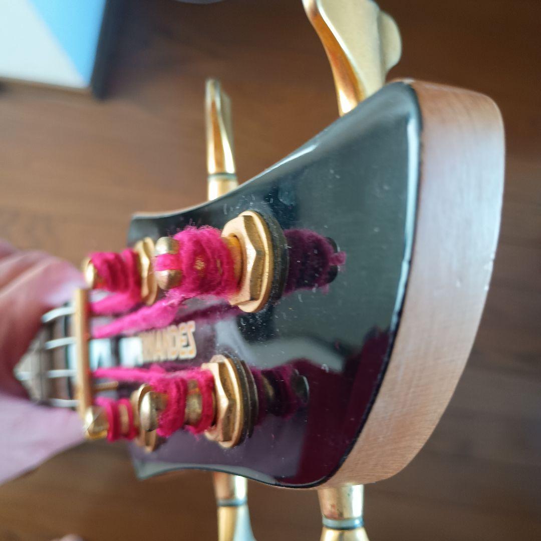 キルトメイプル　FERNANDES エレキベース レッド