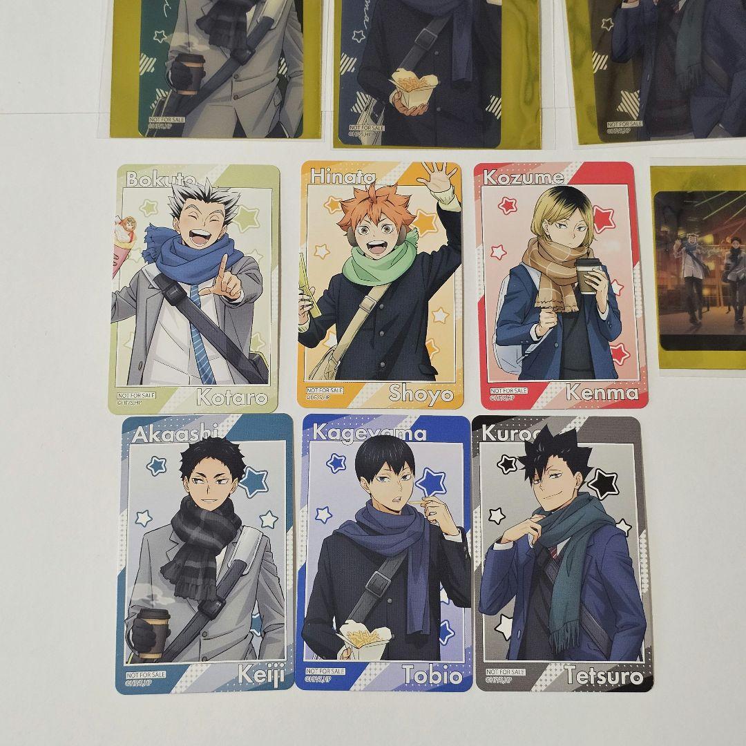 ハイキュー!!　コスモワールド　特大アクリルフィギュア　アクリルスタンド　特典