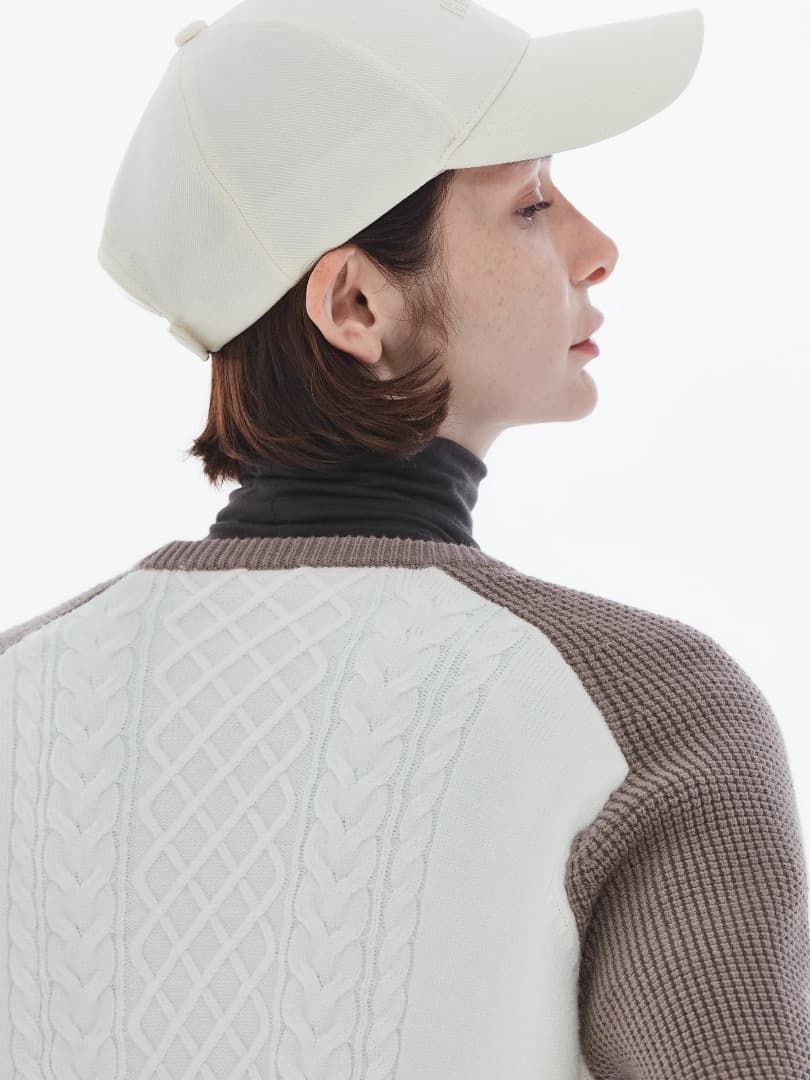 HERG1 【NEW】ワッフルウィンドプルーフセーター・ウィメンズ 新品