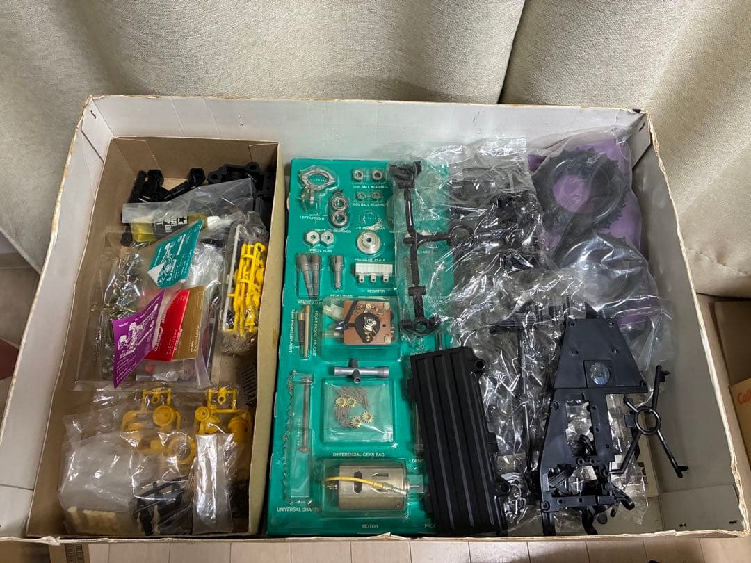 【当時物/走行可】タミヤ バンキッシュ (1988) プロポ/スペアパーツ付