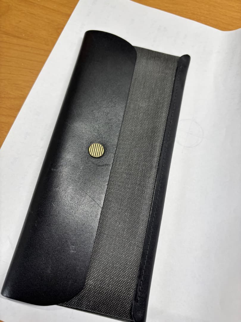 POSTALCO スナップペンケース　ブラック(黒)