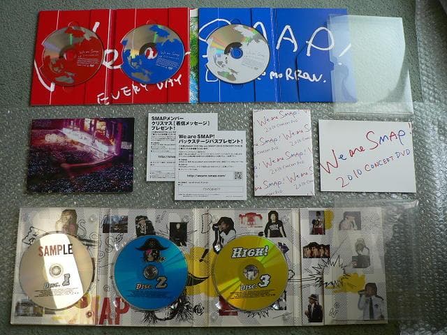 SMAP★DVD6点【Smap／pamS／2002／MIJ／2005／2010】